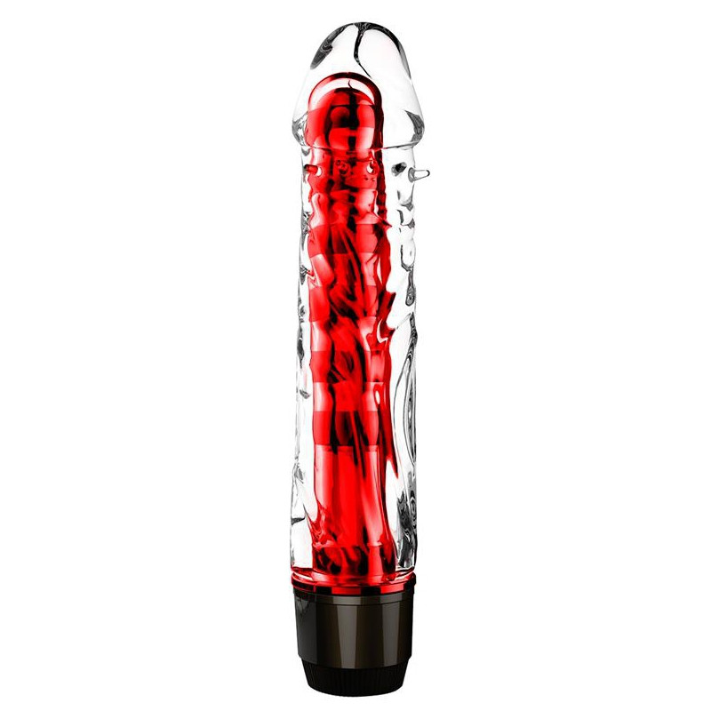 LATETOBED Gode vibrant Chris 14 x 3.3cm Rouge